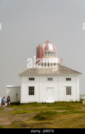 Dieser Leuchtturm wurde im Jahre 1836 erbaut und war zwei Geschichten die lightkeeper und seine Familie zu Hause. Es war 1955, als die neue konkrete lig stillgelegt Stockfoto