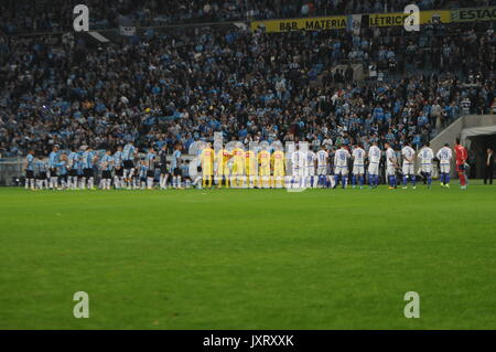 Porto Alegre, Brasilien. 16 Aug, 2017. Die endgültigen, am Grêmio Arena gespielt. Credit: jeferson Rotini/FotoArena/Alamy leben Nachrichten Stockfoto