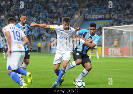 Porto Alegre, Brasilien. 16 Aug, 2017. Die endgültigen, am Grêmio Arena gespielt. Credit: jeferson Rotini/FotoArena/Alamy leben Nachrichten Stockfoto