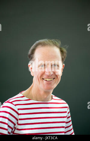 Edinburgh, Großbritannien. 17. August 2017. Schriftsteller Philip Hoare beim Edinburgh International Book Festival erscheinen. Credit: Lorenzo Dalberto/Alamy leben Nachrichten Stockfoto