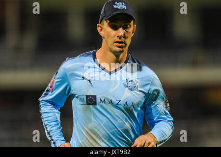 Leeds, Großbritannien. 17 Aug, 2017. Yorkshire Vikings Shaun Sumpf? (43) Während der Yorkshire Wikinger v Northamptonshire Steelbacks im Headingley auf 20170817 August 2017. Quelle: SB Sport Fotografie/Alamy leben Nachrichten Stockfoto