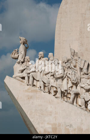 Padrao dos Descrobrimentos, Belem, in der Nähe von Lissabon, Portugal. Stockfoto