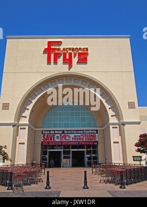 Fry's Electronics store, Fremont, Kalifornien, Stockfoto