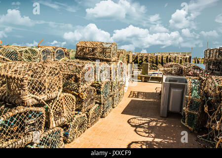 Stapel Töpfe Ray Boswell Stockfoto