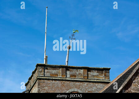 St. Leonard's Kirche, Priors Marston, Warwickshire, England, Großbritannien Stockfoto