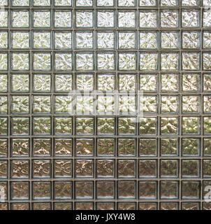 Strukturelle modulare Glaswand Stockfoto