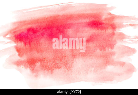 Aquarell abstrakt Hintergrund rosa. hell rosa Hintergrund. Stockfoto