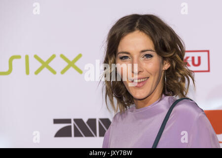 Prominente Teilnehmer der Pro7Sat1 Pressekonferenz 2017 im Cinemaxx Mit: Jeannine Michaelsen, Wo: Hamburg, Deutschland Wann: 17 Aug 2017 Quelle: Schultz-Coulon/WENN.com Stockfoto