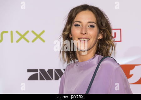 Prominente Teilnehmer der Pro7Sat1 Pressekonferenz 2017 im Cinemaxx Mit: Jeannine Michaelsen, Wo: Hamburg, Deutschland Wann: 17 Aug 2017 Quelle: Schultz-Coulon/WENN.com Stockfoto