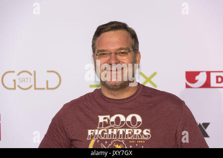 Prominente Teilnehmer der Pro7Sat1 Pressekonferenz 2017 im Cinemaxx Mit: Elton, Wo: Hamburg, Deutschland Wann: 17 Aug 2017 Quelle: Schultz-Coulon/WENN.com Stockfoto