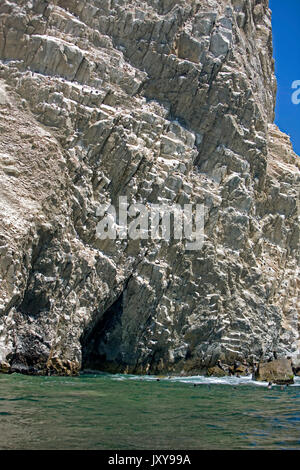 BALLESTAS INSELN IM NATIONALPARK VON PARACAS, PERU Stockfoto