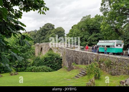 Devil's Bridge an Kirkby Lonsdale Cumbria GROSSBRITANNIEN Stockfoto