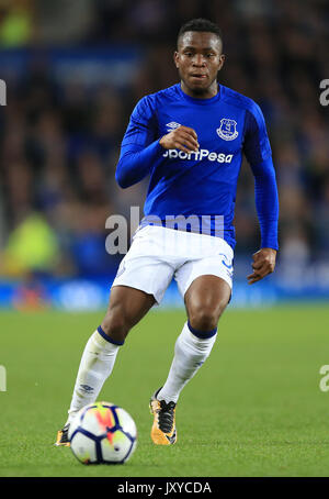 Everton von Ademola Lookman während der UEFA Europa League, Play-Off Hinspiel Spiel im Goodison Park, Liverpool. PRESS ASSOCIATION Foto. Bild Datum: Donnerstag, 17. August 2017. Siehe PA-Geschichte Fußball Everton. Photo Credit: Nigel Französisch/PA-Kabel Stockfoto