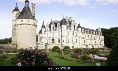 Château de Chenonceau, Frankreich Stockfoto