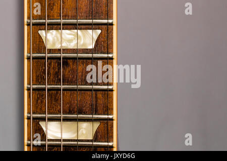 Gibson Les Paul E-Gitarre Palisandergriffbrett Stockfoto