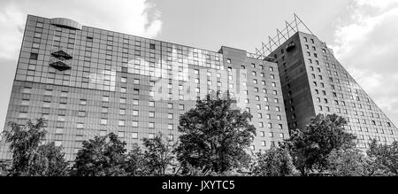 Modern und teuer Hotel Estrel in Berlin Neukoelln - BERLIN - September 2, 2016 Stockfoto