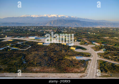 Hellenic Air Force 115 Combat Wing an Souda Air Base am Flughafen Chania auf der Insel Kreta. Stockfoto