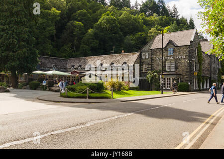 Das Royal Oak Hotel in Betws y Coed Wales einem ehemaligen viktorianischen Coaching Inn Stockfoto