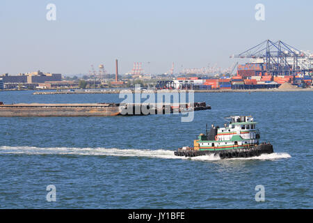 East River Tug Boat New York City Stockfoto