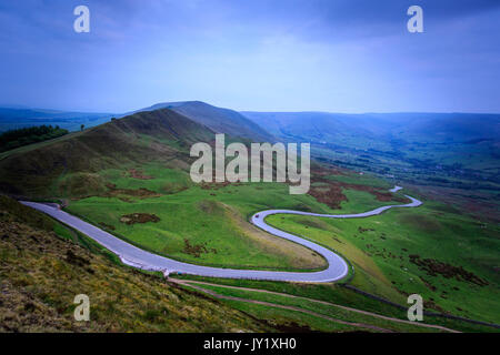 Mam Tor im Peak District de Stockfoto