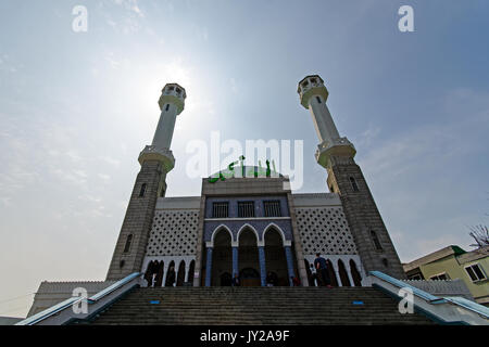 Seoul, Südkorea - 07 April 2017: Der Seoul Central Mosque ist die einzige Moschee in Seoul. In Itaewon Stadt, einer der am meisten ethnisch verschieden Stockfoto