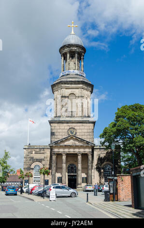 St Chad's Kirche in Shrewsbury, Shropshire Stockfoto