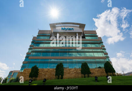 Mylan Hauptsitz in Canonsburg, Pennsylvania Stockfoto