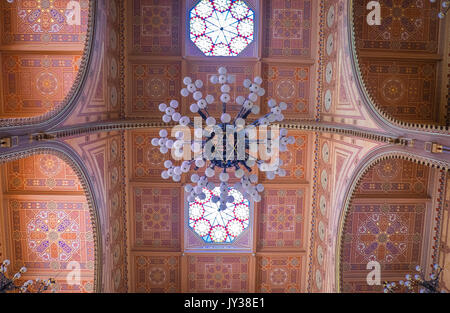 Dohany Straße Große Synagoge, Budapest, Ungarn Stockfoto