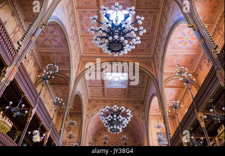 Dohany Straße Große Synagoge, Budapest, Ungarn Stockfoto