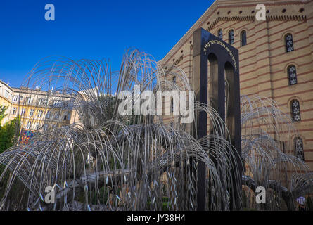 Dohany Straße Große Synagoge, Budapest, Ungarn Stockfoto