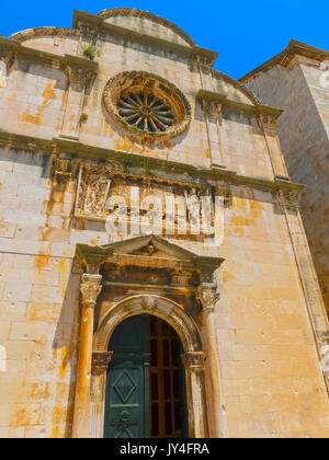 Dubrovnik, Kroatien - Juni 07, 2015: St. Saviour - Eine kleine votive Renaissance Kirche Stockfoto