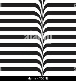 Gestreifte abstrakten Hintergrund. schwarz / weiß Zebra-Druck. Vektor-Illustration. EPS10 Stock Vektor