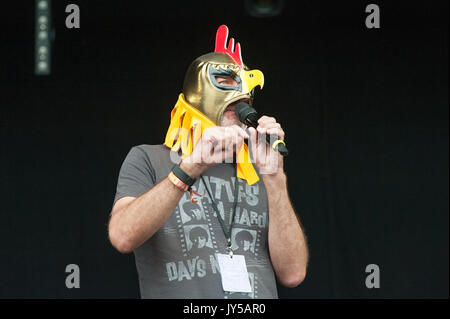 Moonlandingz an bluedot Festival 7. Juli 2017 Stockfoto