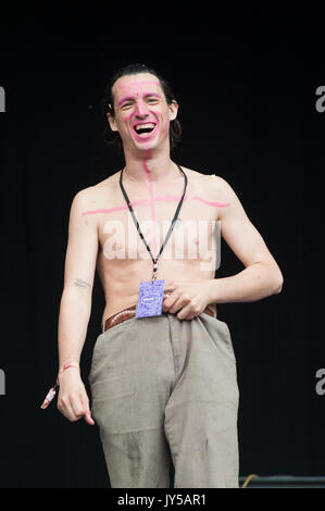 Moonlandingz an bluedot Festival 7. Juli 2017 Stockfoto