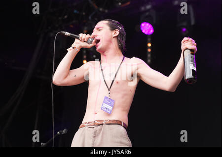 Moonlandingz an bluedot Festival 7. Juli 2017 Stockfoto