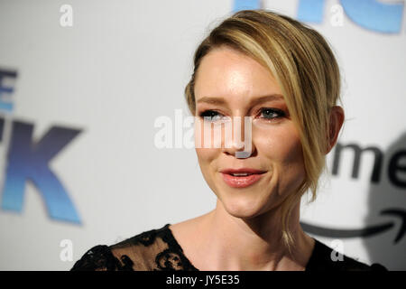 Valorie Curry 'Tick' Premiere im Dorf östlich Kino am 16. August 2017 in New York City besucht. Stockfoto