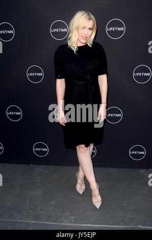 Studio City, CA. 16 Aug, 2017. Natasha Bedingfield bei der Ankunft für die Lebensdauer des ERWACHSENWERDENS SUPERMODEL Betrachtung Partei, Wohnhaus, Studio City, CA August 16, 2017. Credit: Priscilla Grant/Everett Collection/Alamy leben Nachrichten Stockfoto