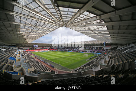 LIBERTY STADIUM SWANSEA CITY FOOTBALL CLUB SWANSEA CITY FOOTBALL CLUB LIBERTY STADIUM Swansea, Wales, 19. August 2017 Stockfoto