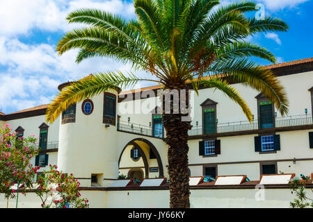 São Lourenço Palace. Avenida del Mar. Funchal, Madeira, Portugal, Europa. Stockfoto