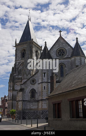 Saint-Pierre-et-Saint-Paul Gamaches Stockfoto