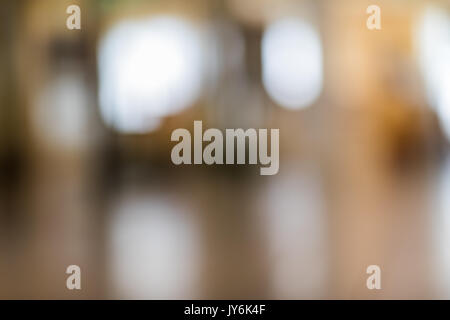 Abstrakte unscharfes Bild. blur Shopping Mall store Innenraum für Hintergrund. Stockfoto