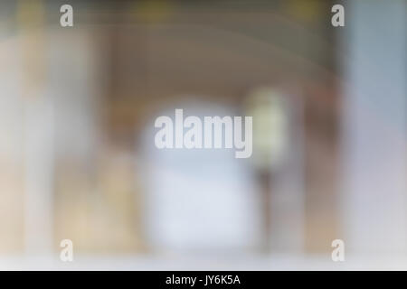 Abstrakte unscharfes Bild. blur Shopping Mall store Innenraum für Hintergrund. Stockfoto