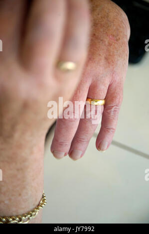 Trauer Ehe Beratung Therapie Sitzung Stockfoto