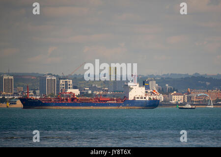 Den Solent, Portsmouth, Hampshire, England, Großbritannien, Stockfoto