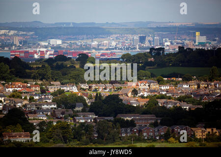 St Helens, den Solent, Portsmouth, Hampshire, Isle of Wight, England, Vereinigtes Königreich, Stockfoto