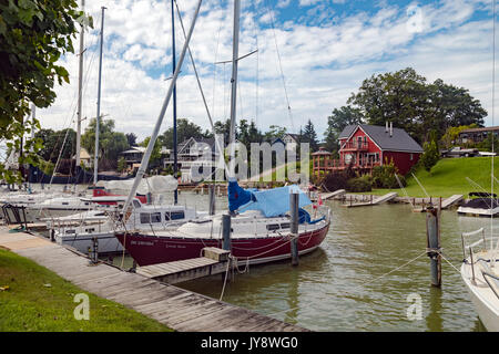 Grand Bend, Lake Huron, Ontario, Kanada Stockfoto