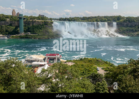 Niagara Falls, Ontario, New York, Kanada, USA Stockfoto