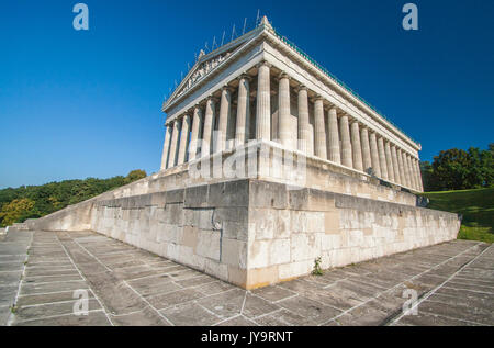 Walhalla Regensburg Bayern Süddeutschland Europa Stockfoto