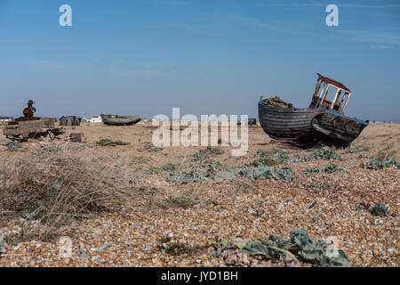 Dungeness Strand, Kent, England, Vereinigtes Königreich. Stockfoto