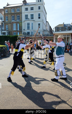 Morris Dancers in Broadstairs folk festival Stockfoto